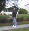 Chris Out Back
